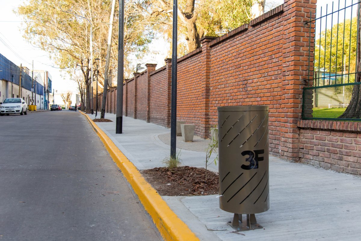 Uno de los accesos al nosocomio de Ciudadela.