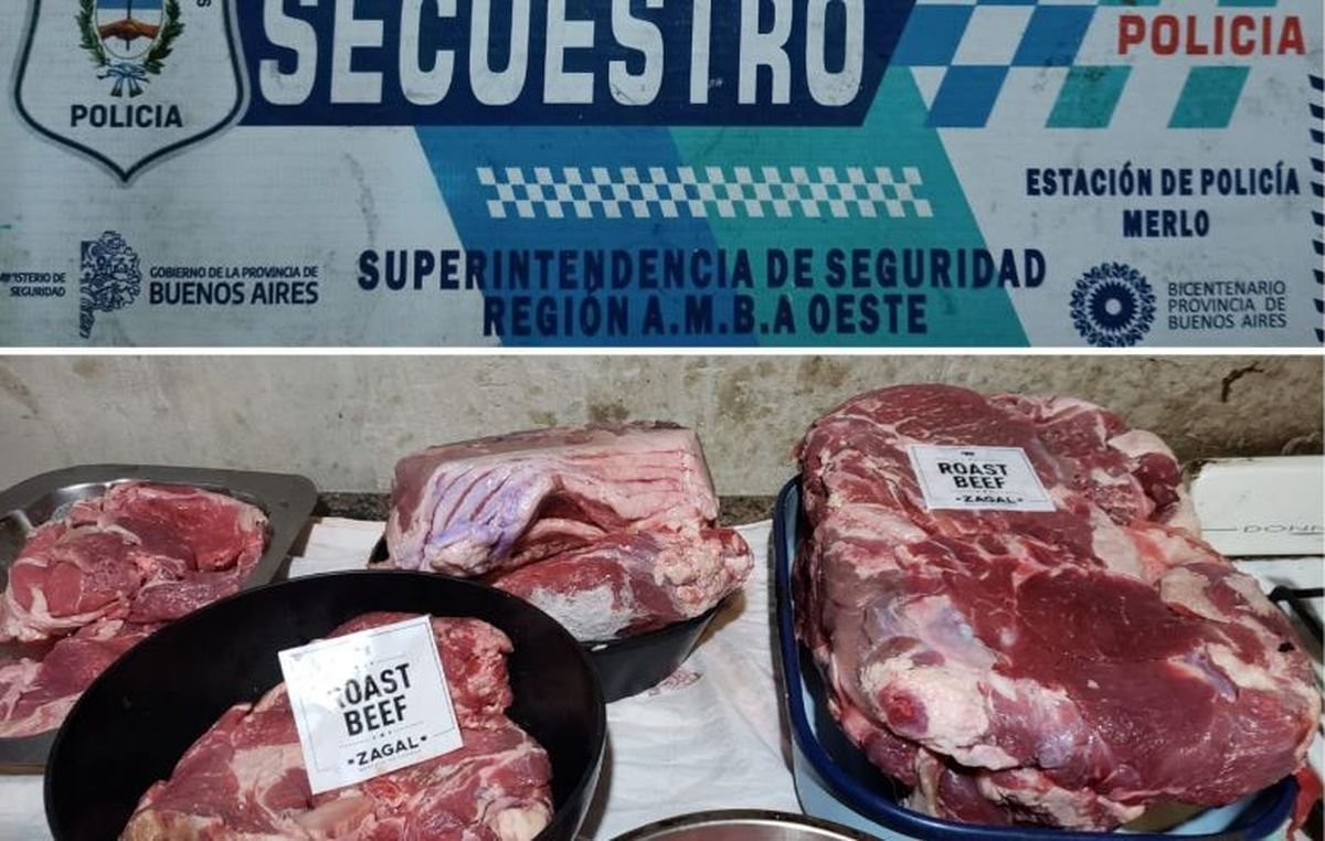 La mercader&iacute;a robada en San Antonio de Padua.