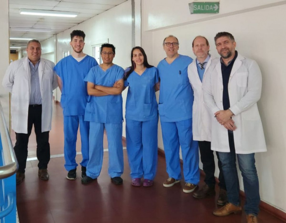 El equipo de dise&ntilde;adores 3D del hospital de Loma Hermosa.