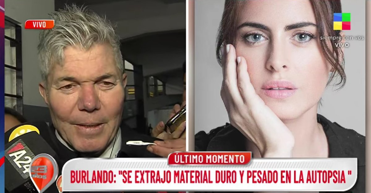 Televisi&oacute;n: Fernando Burlando dio detalles sobre la&nbsp;autopsia de Silvina Luna.