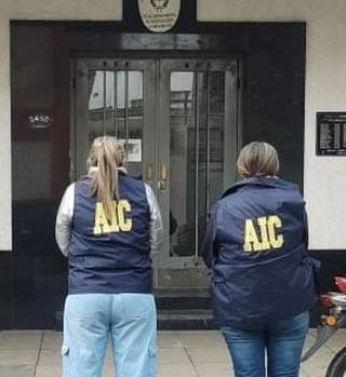 La mujer detenida en La Tablada.