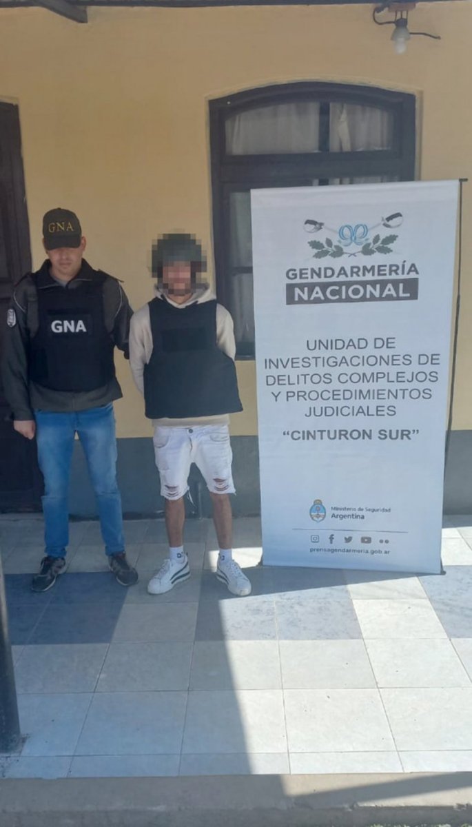 El hombre de Moreno detenido en la Villa 1-11-14.