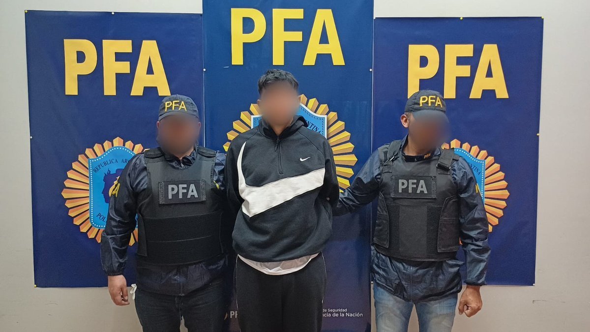 El &uacute;ltimo poliladron detenido de Moreno.