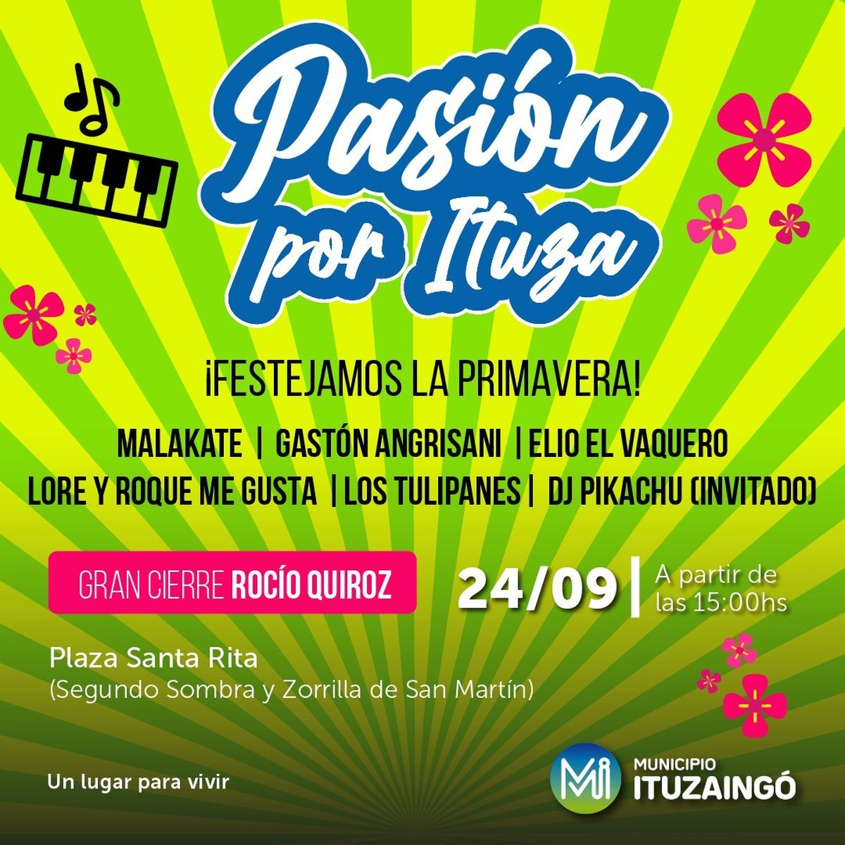 Recitales de cumbia gratuitos en Ituzaing&oacute;.