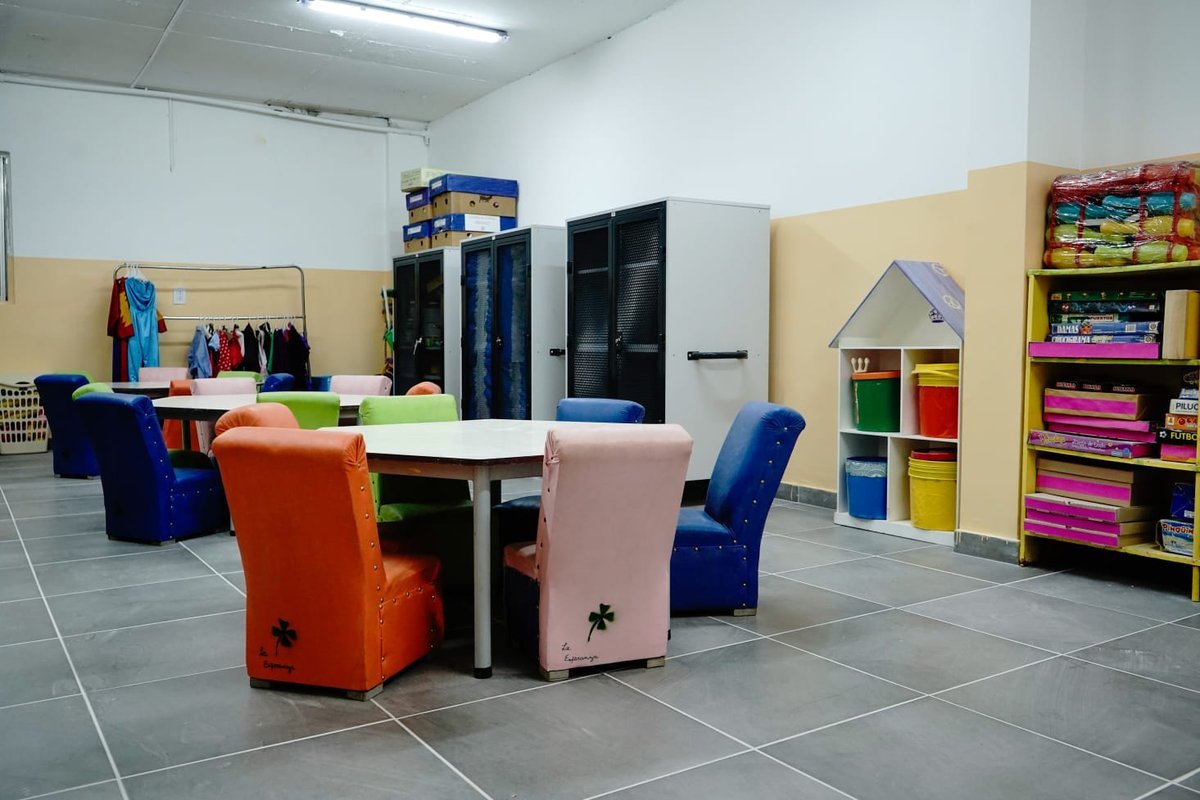 El renovado Jard&iacute;n 913 de Fuerte Apache.