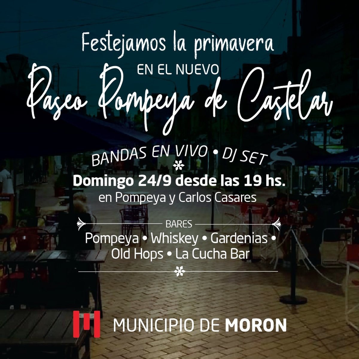 Inauguraci&oacute;n del nuevo Pasaje Pompeya de Castelar.