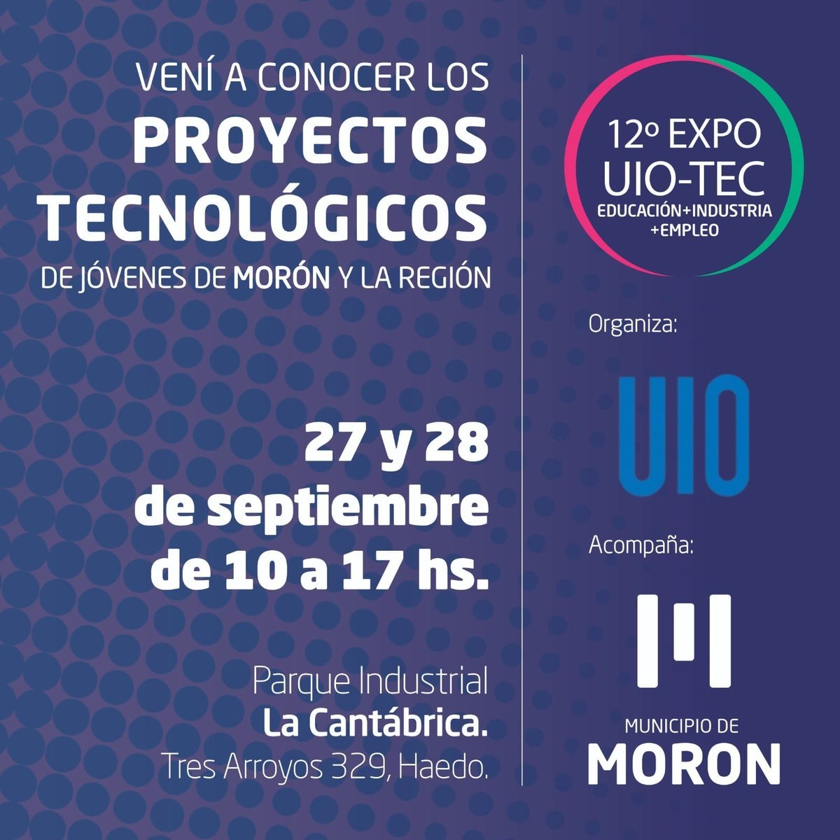 Mor&oacute;n realizar&aacute; una nueva edici&oacute;n de la Expo UIO-TEC.