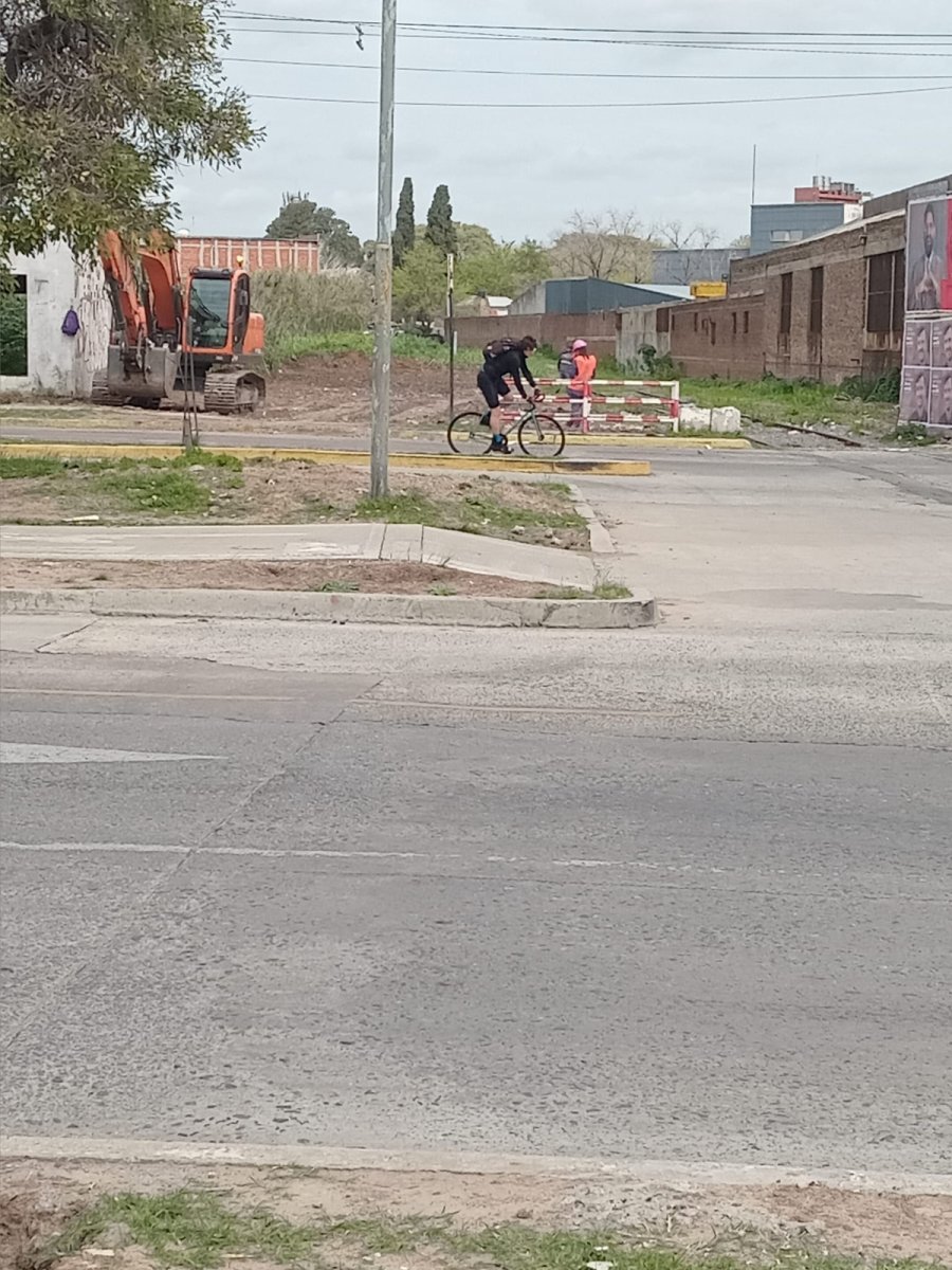 El lugar donde estar&aacute; el apeadero de la Avenida Presidente Per&oacute;n (ex Gaona), en Haedo.