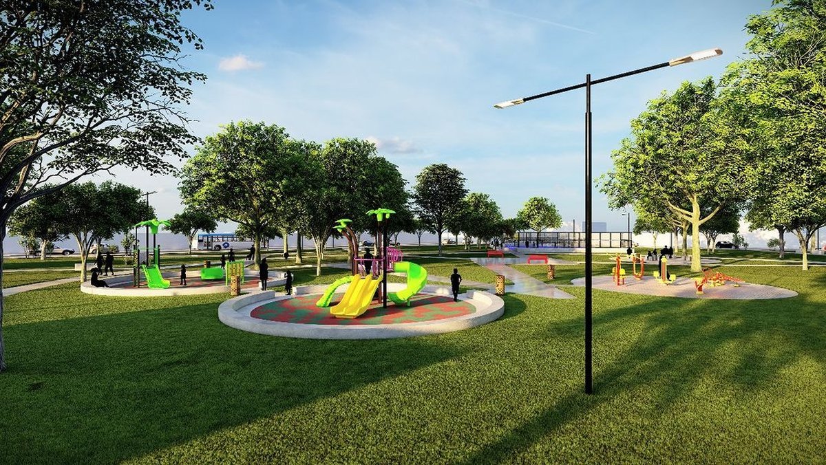 As&iacute; quedar&iacute;a la nueva Plaza Churruca en Tres de Febrero.