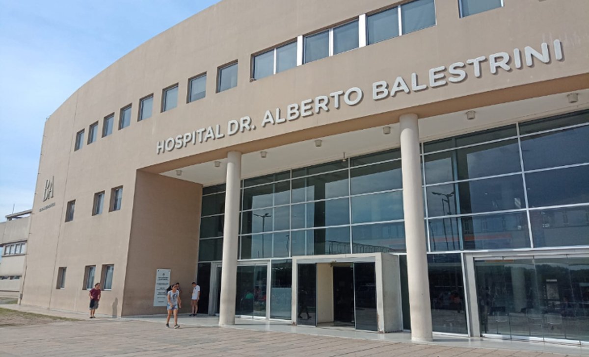 El Hospital Balestrini de Ciudad Evita.