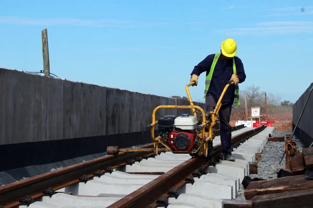 La Matanza: c&oacute;mo est&aacute; quedando el nuevo viaducto Aldo Bonzi.
