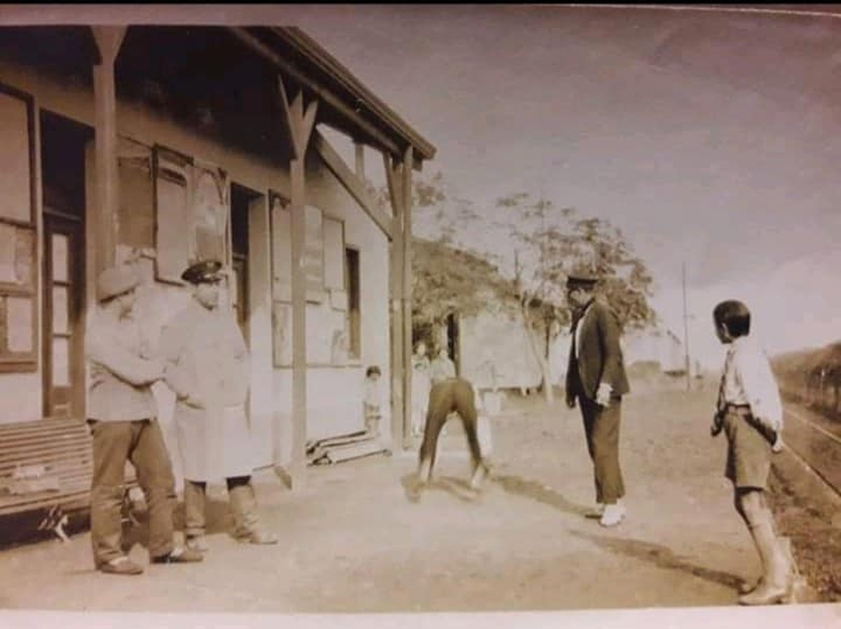 La estaci&oacute;n Querand&iacute; en sus primeros a&ntilde;os.