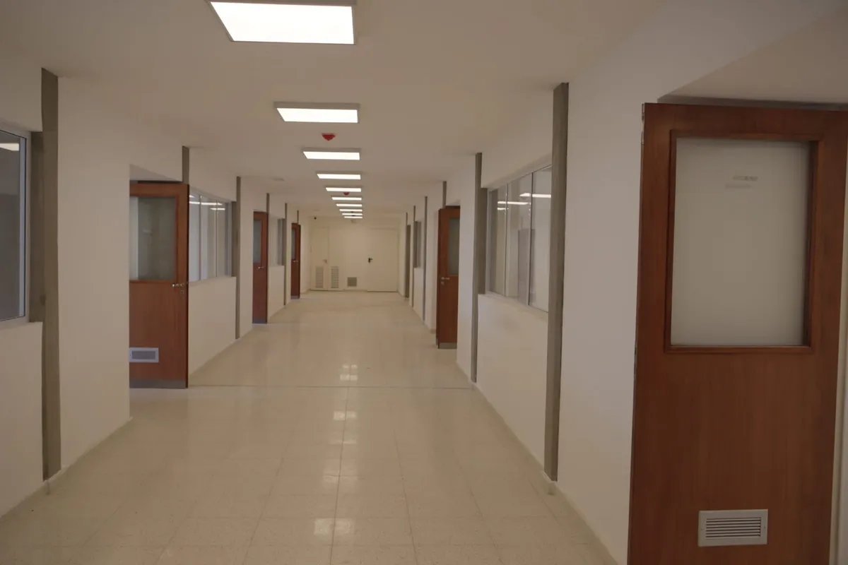 Algunas de las nuevas aulas de la UTN en Haedo.