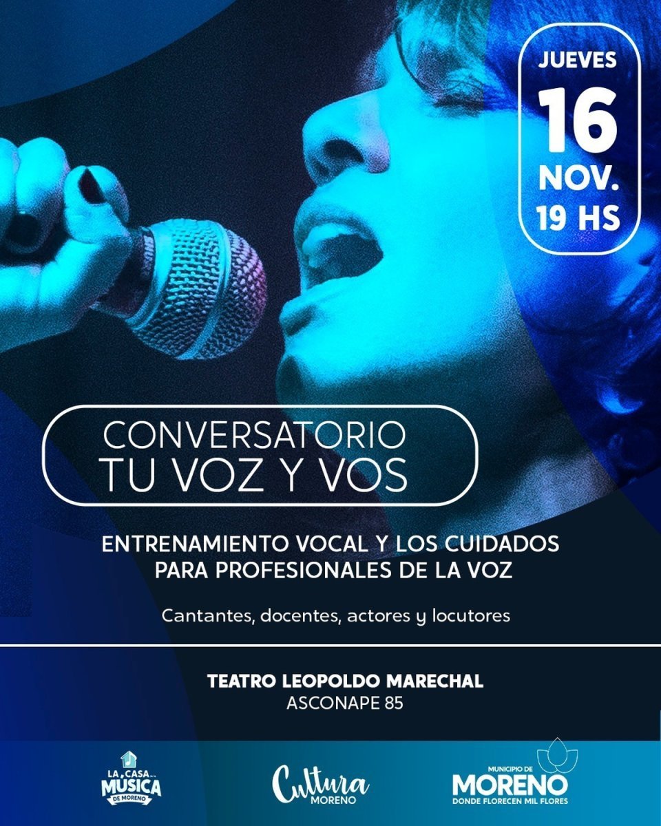 Moreno har&aacute; el conversatorio 