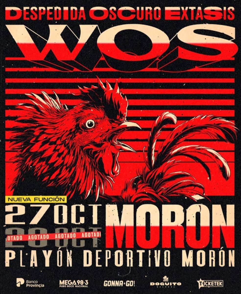 Recital de Wos en Mor&oacute;n.