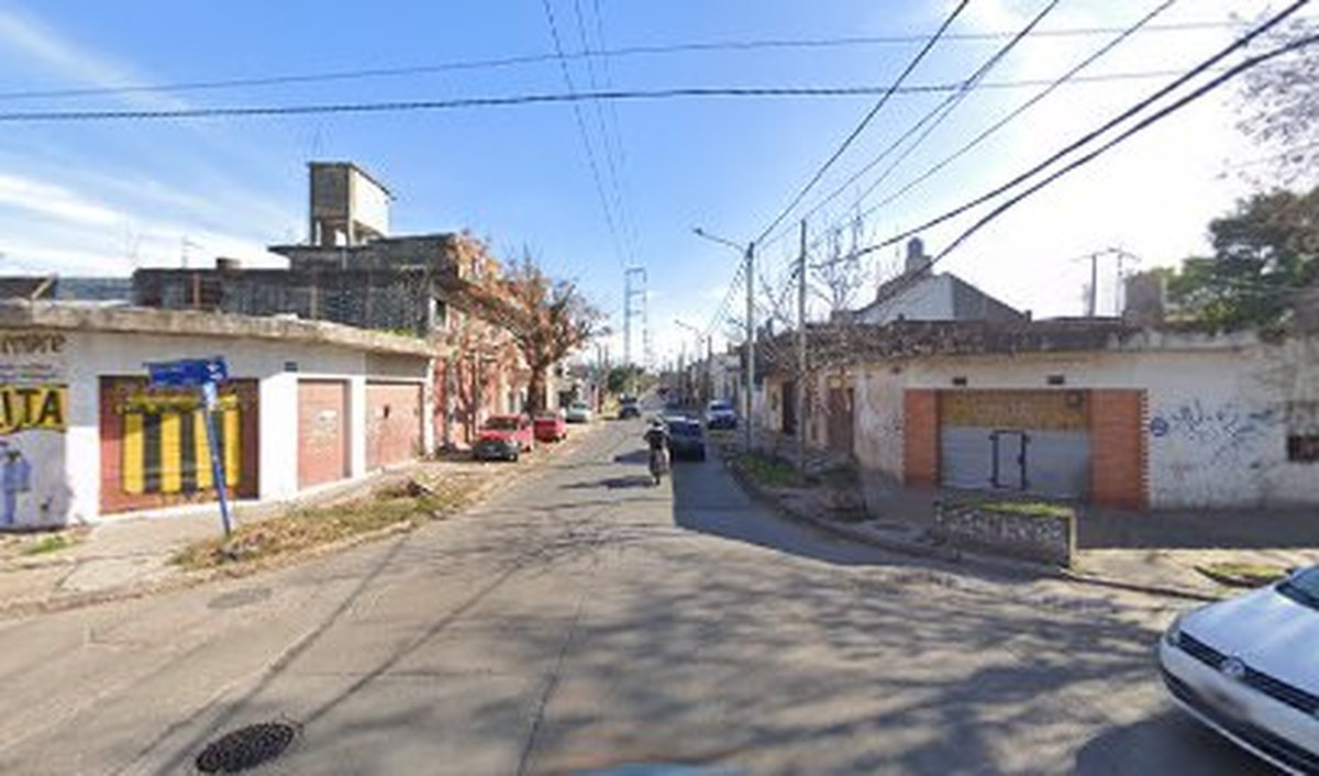 La zona de Isidro Casanova donde fue descubierto el crimen.