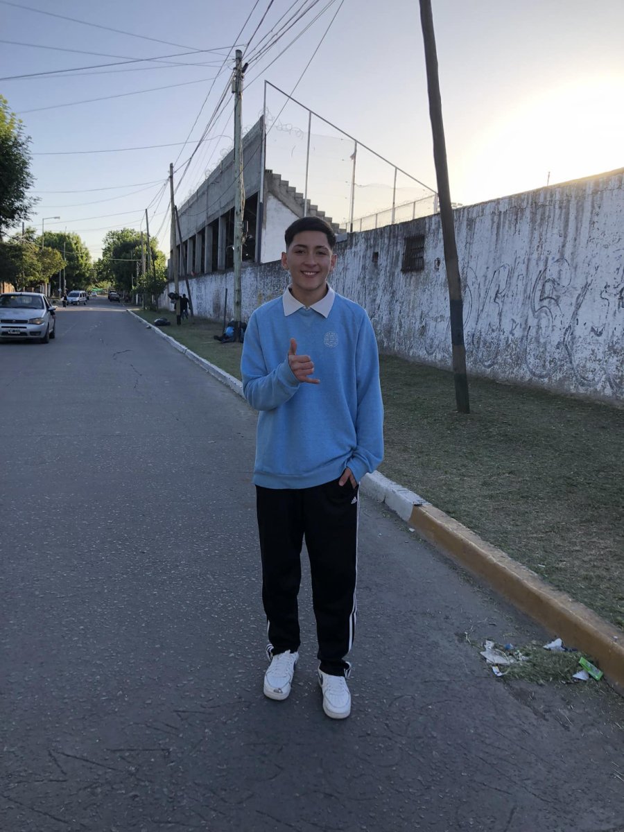 Tom&aacute;s Santiago S&aacute;nchez, el joven asesinado en Libertad.