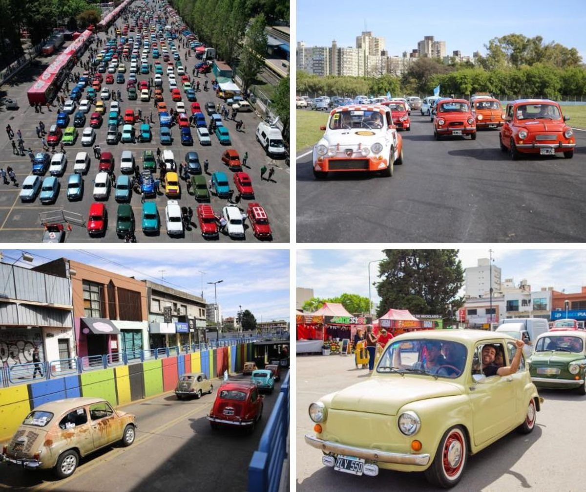 Tres de Febrero: m&aacute;s de 700 fititos realizaron una caravana.