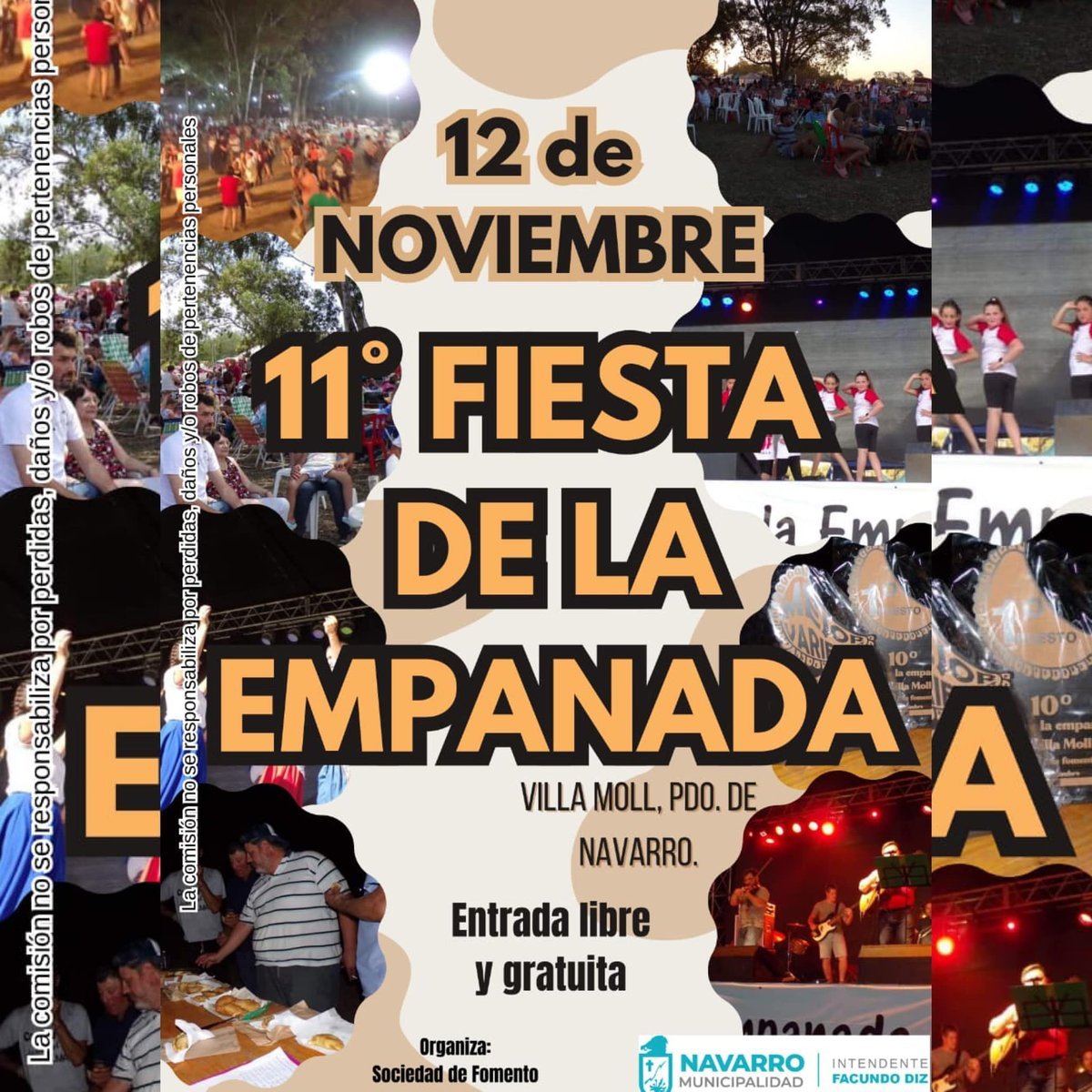 Navarro celebrar&aacute; la Fiesta de la empanada.