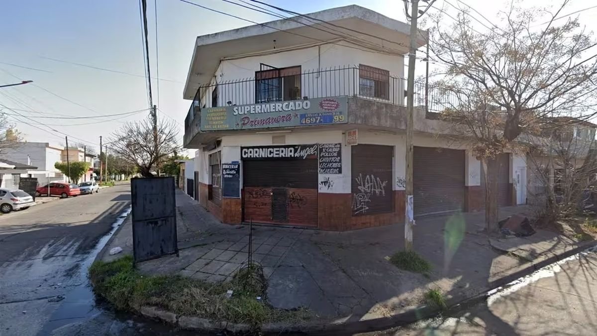 Inmediaciones donde ocurri&oacute; el hecho en Mor&oacute;n