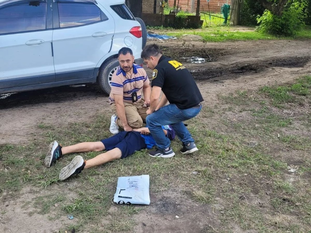 El pirata del asfalto detenido en La Reja.