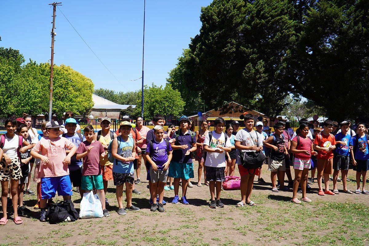 Colonia de verano en Merlo.