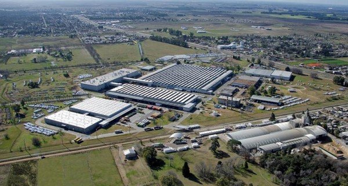La f&aacute;brica argentina de Mercedes Benz localizada en La Matanza.
