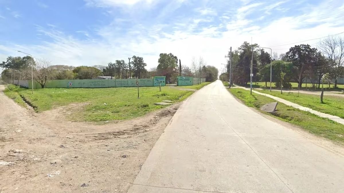 Inmediaciones donde ocurri&oacute; el hecho en La Matanza.