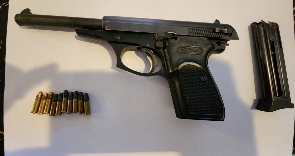 Una de las armas que ten&iacute;a la banda de La Matanza.