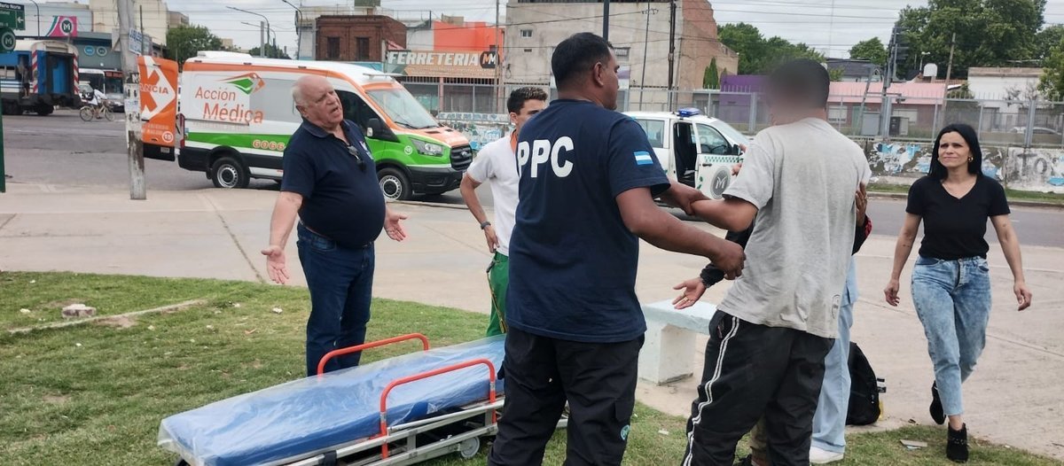 El joven de Merlo que intent&oacute; arrojarse a las v&iacute;as del Tren Sarmiento.