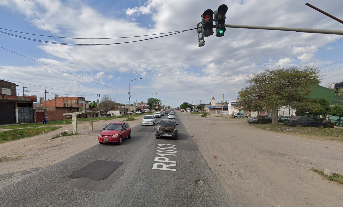 Estado actual de la Ruta Provincial 1003.