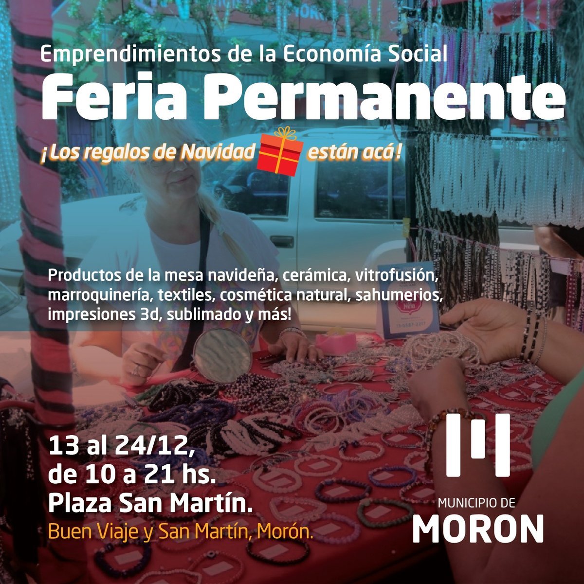 Navidad: Mor&oacute;n tendr&aacute; la feria permanente a precios justos