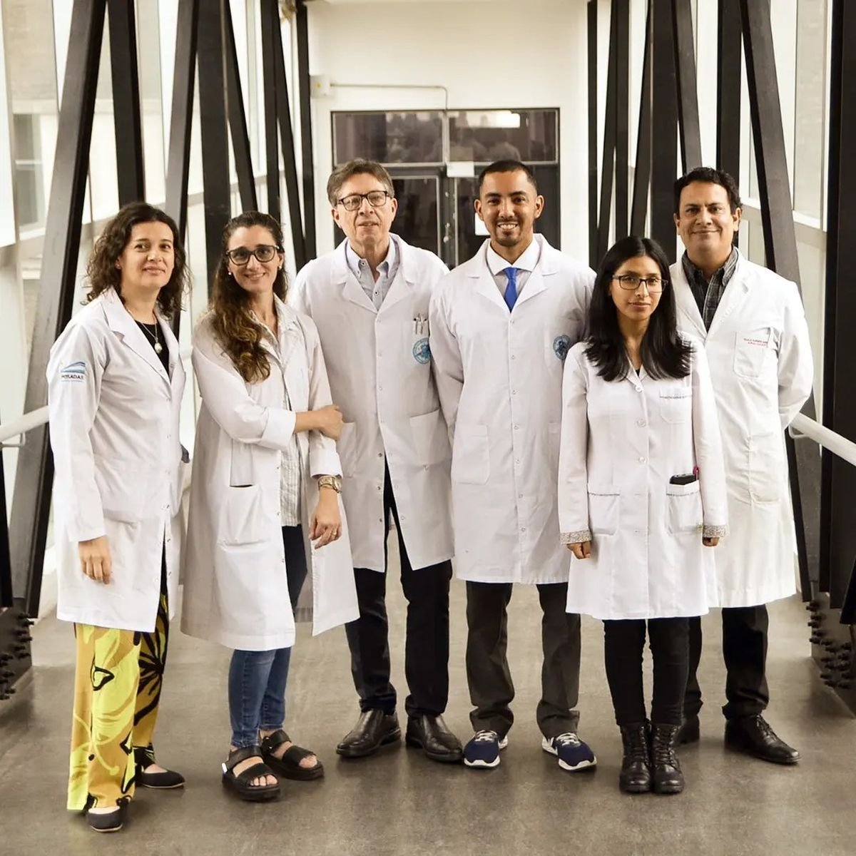 Equipo del Hospital Posadas que recibi&oacute; el reconocimiento. 