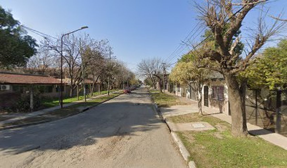 La zona de Mor&oacute;n Sur donde fue descubierto el cartel.