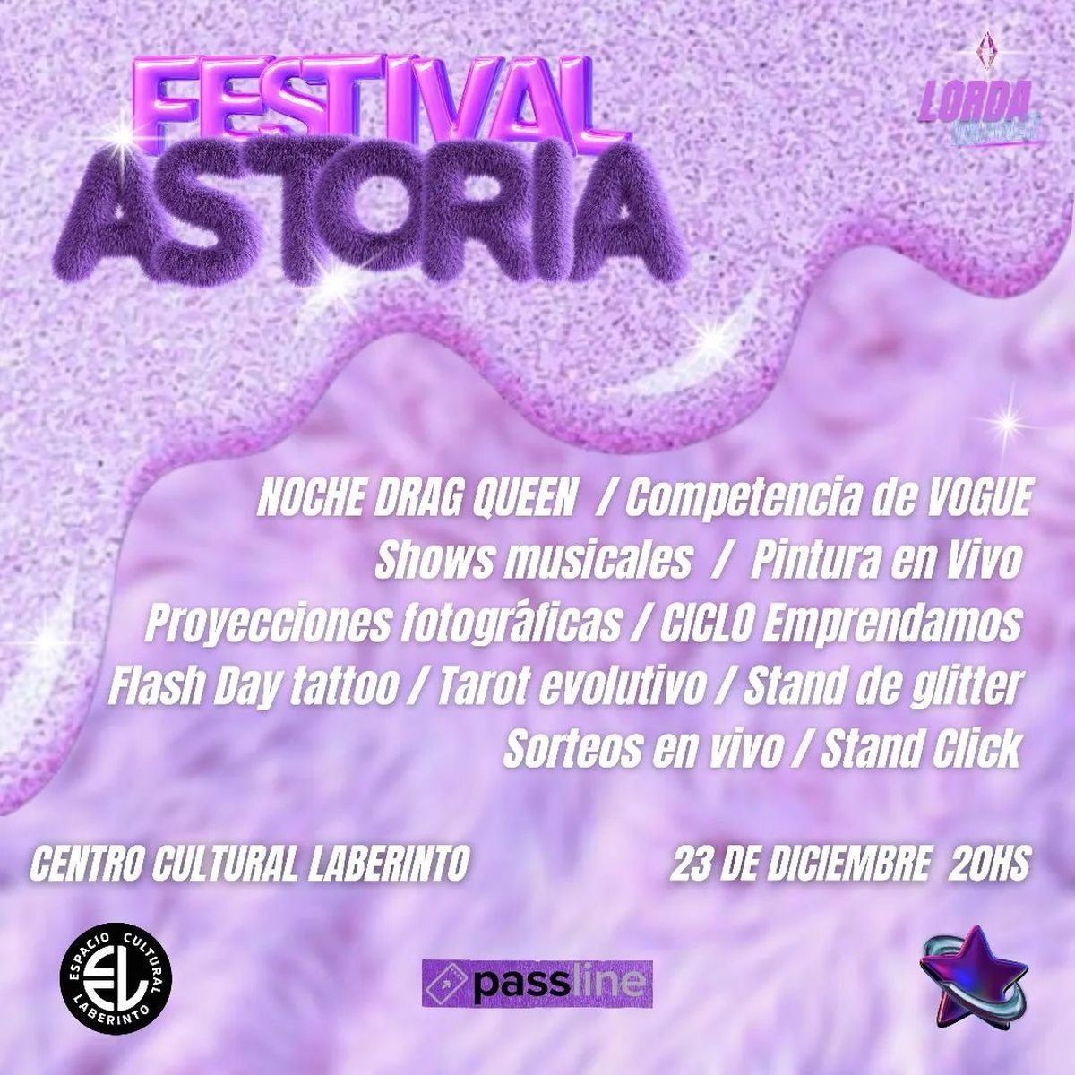 Mor&oacute;n: vuelve Festival Astoria que fusiona diferentes artes.