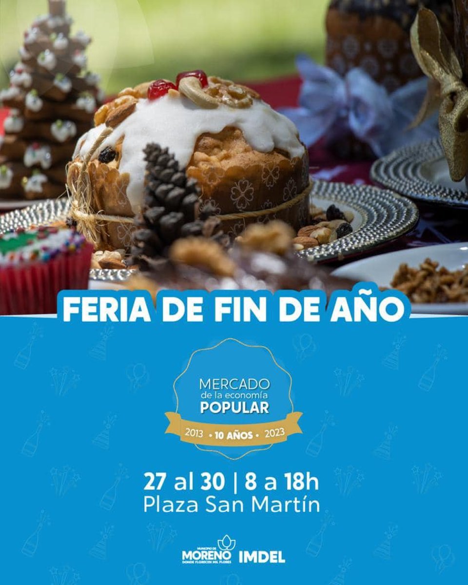 Moreno realizar&aacute; una feria con precios bajos para la mesa de A&ntilde;o Nuevo.
