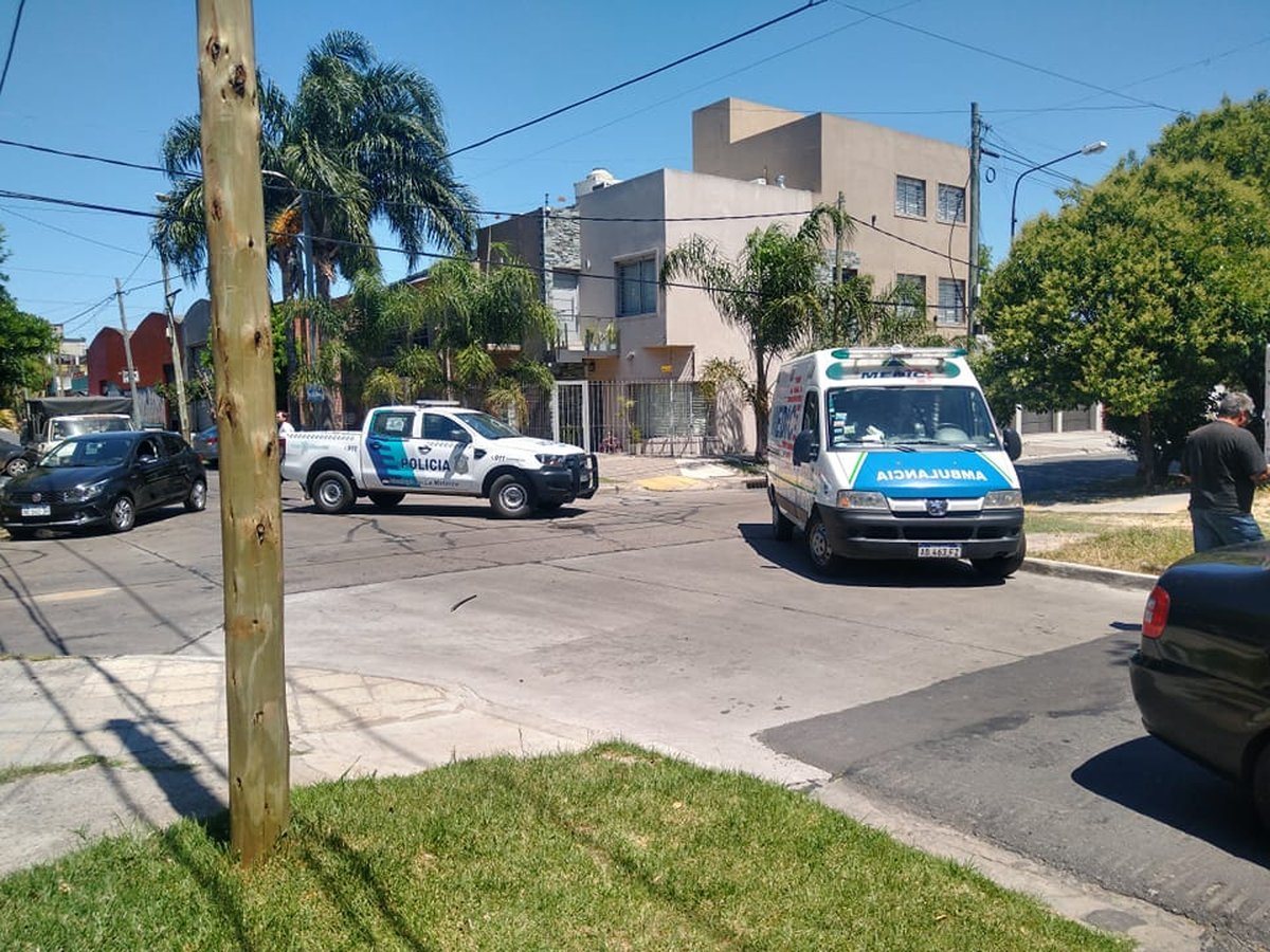 Otro de los choques ocurridos en Cabral y O'Higgins (noviembre de 2021).