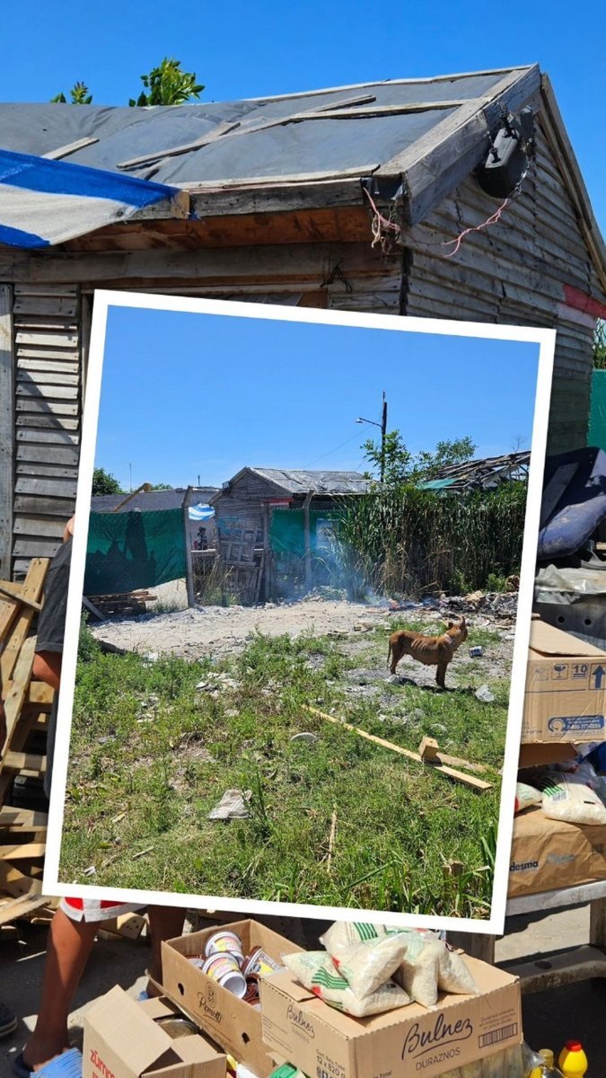 Un comedor de Merlo recibi&oacute; una donaci&oacute;n de un periodista.