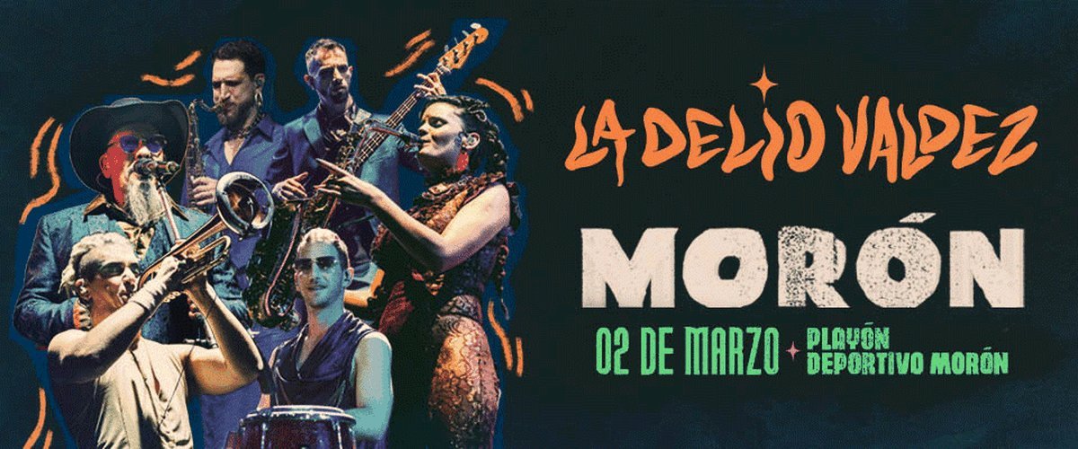 La Delio Valdez llega con su gira a Mor&oacute;n.