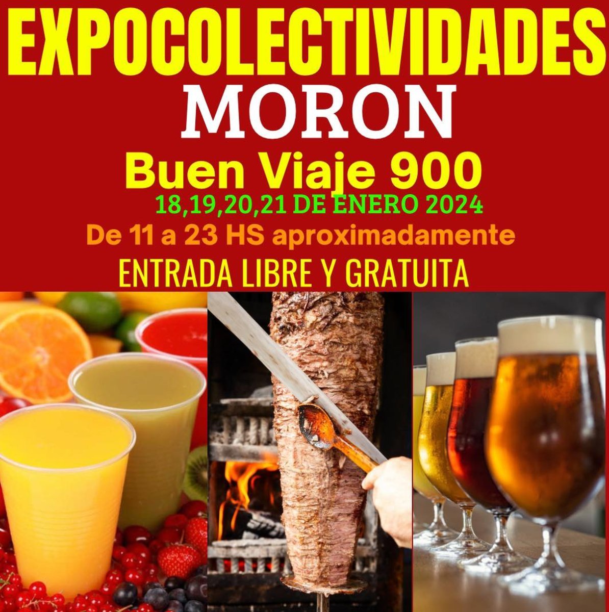 La Feria de las Colectividades ya se puede visitar en Mor&oacute;n.