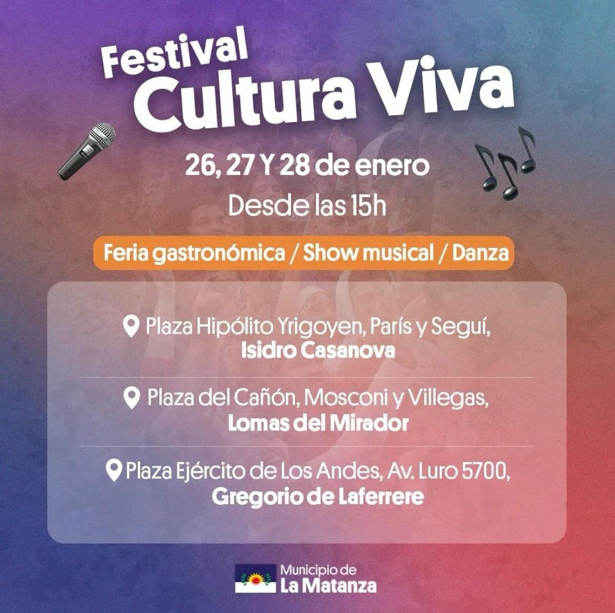 La Matanza: los shows del festival 