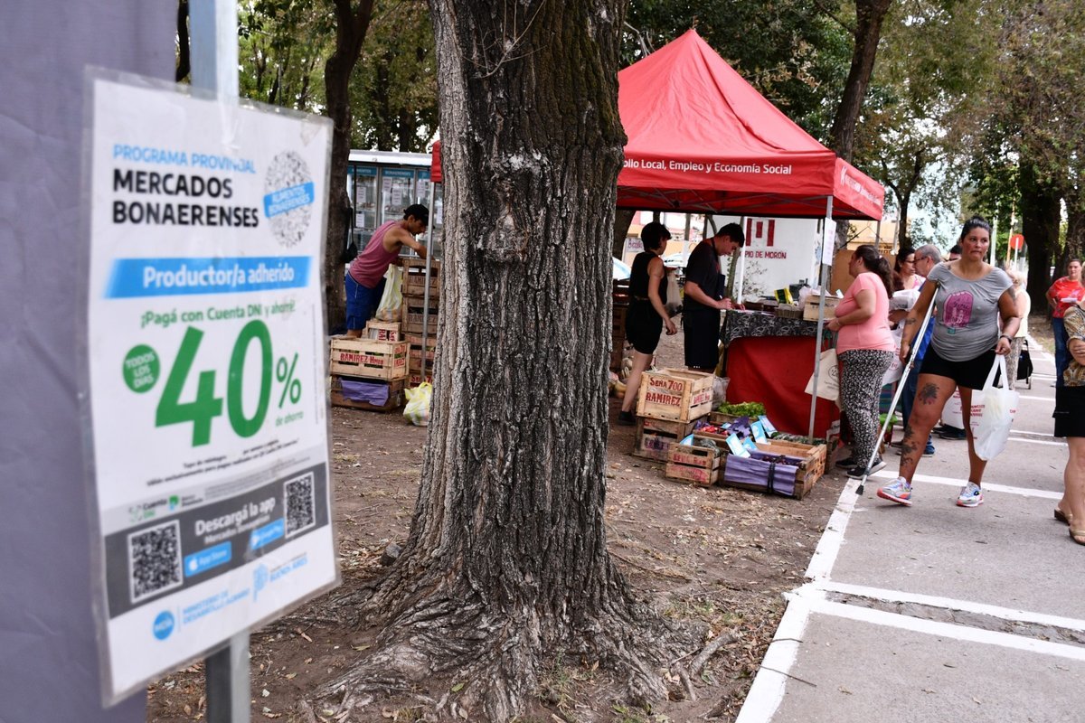 Los Mercados Bonaerenses visitan Mor&oacute;n.