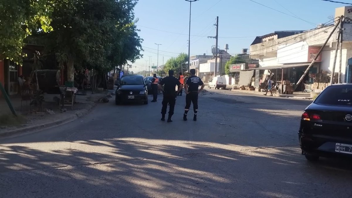 Uno de los controles din&aacute;micos en Parque San Mart&iacute;n.