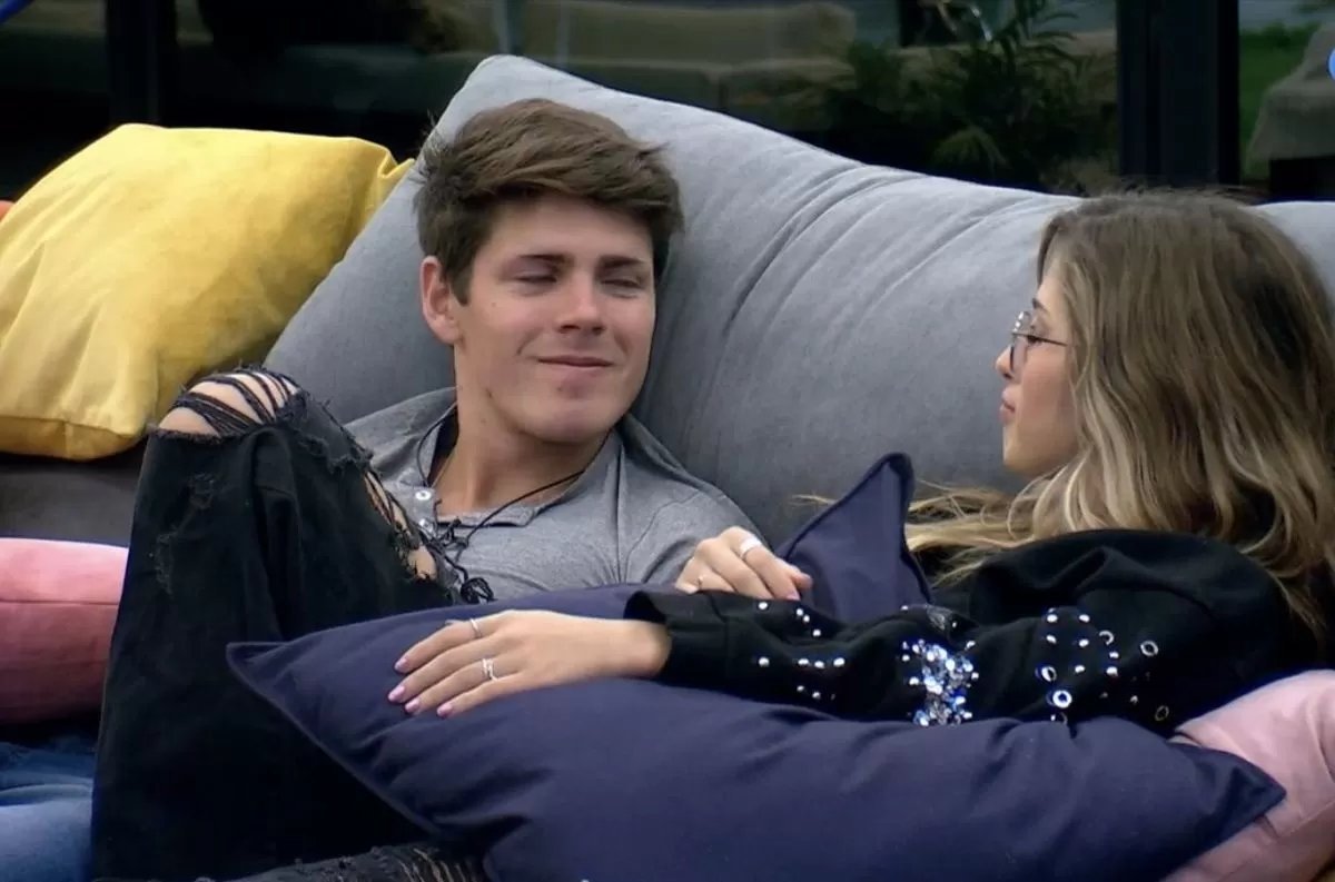 Marcos y Julieta en el programa de televisi&oacute;n, Gran Hermano.