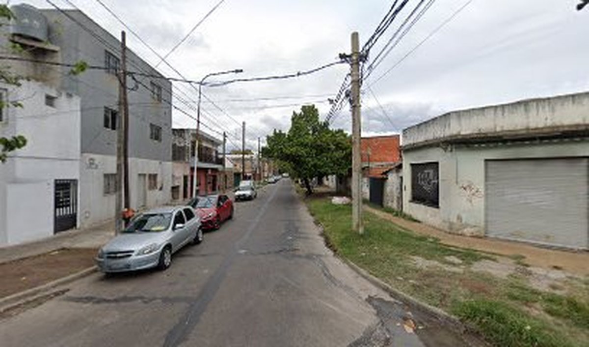 La zona de Caseros donde ocurri&oacute; el crimen.