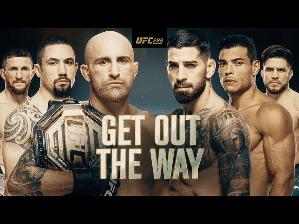 UFC 298.