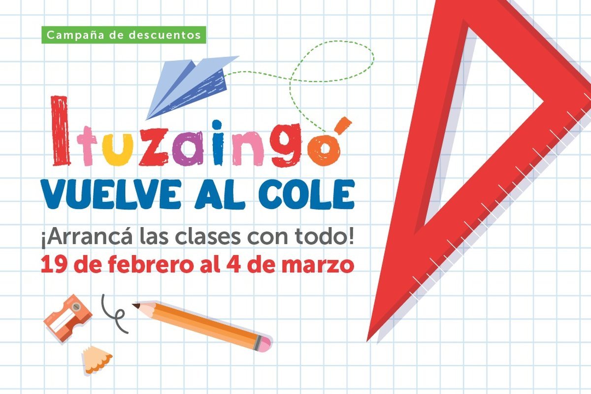Varios comercios de Ituzaing&oacute; ofrecer&aacute;n descuentos en &uacute;tiles escolares.
