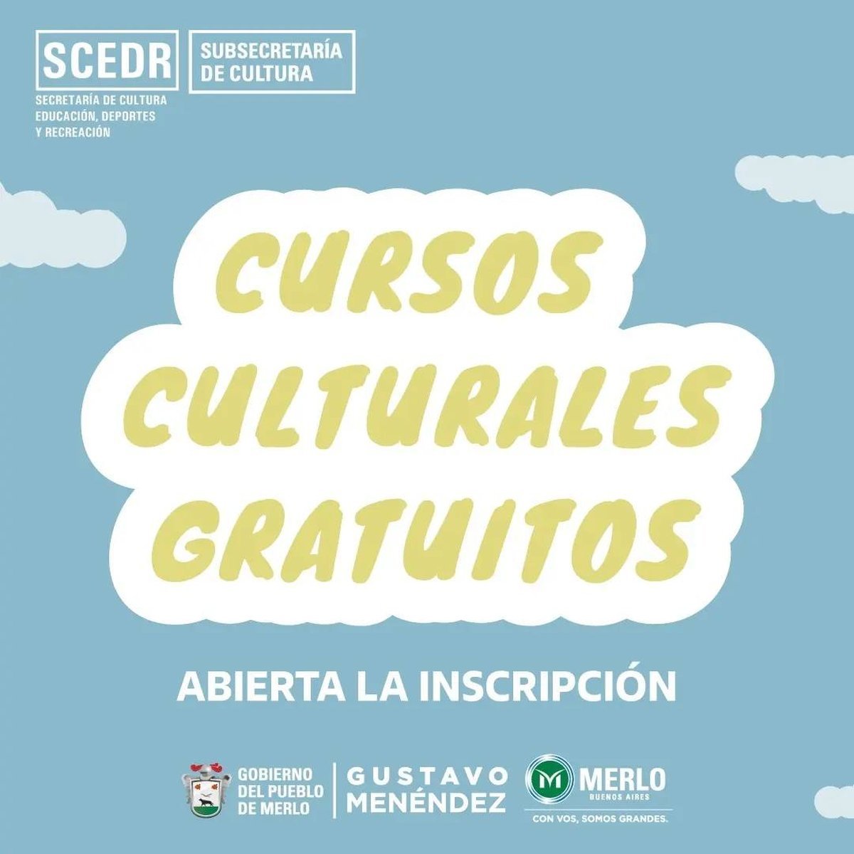 Merlo abri&oacute; la inscripci&oacute;n a los cursos culturales anuales.