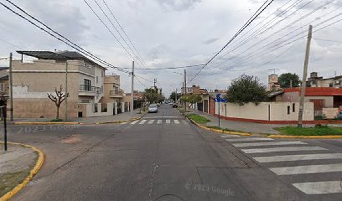 La zona de Villa Luzuriaga donde ocurri&oacute; el ataque.