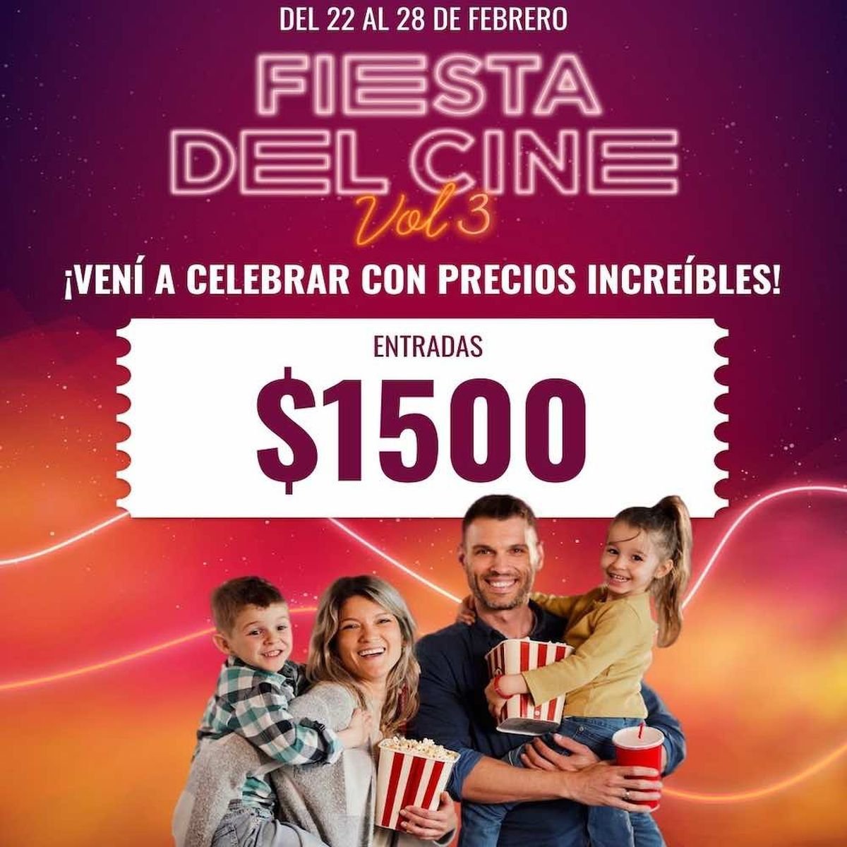 Fiesta del Cine edici&oacute;n N&deg;3.